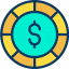 Poker chip icon 64x64