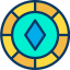 Poker chip icon 64x64
