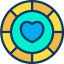 Poker chip icon 64x64