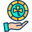 Poker chip icon 64x64