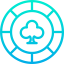 Poker chip icon 64x64