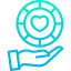 Poker chip icon 64x64