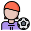 Soccer player icon 64x64