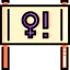 Sign icon 64x64
