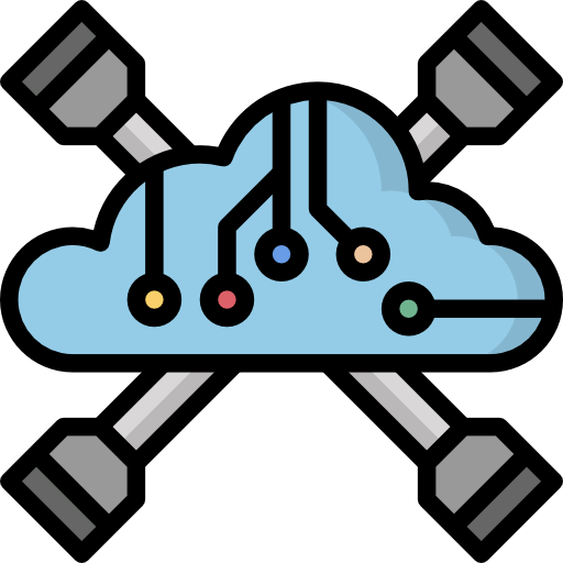 Cloud computing ícono