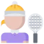 Tennis player icon 64x64