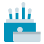 Cotton buds icon 64x64