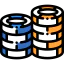 Casino chips icon 64x64