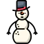 Snowman icon 64x64