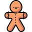 Gingerbread man ícono 64x64