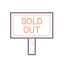 Sold out icon 64x64