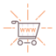 Online shop icon 64x64