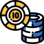 Casino chips icon 64x64