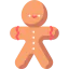 Gingerbread man ícono 64x64