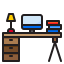 Office desk icon 64x64