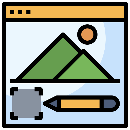 Image correction icon
