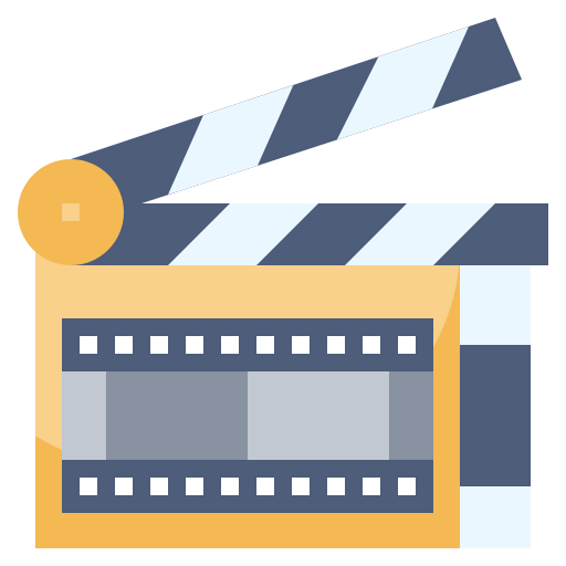 Clapperboard icon