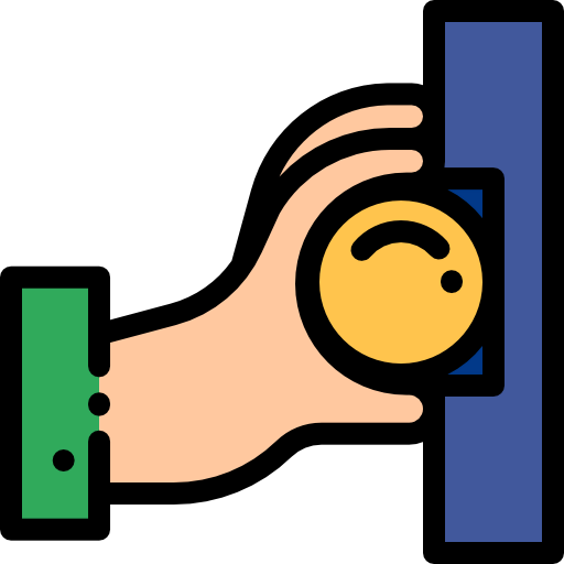 Insert coin icon
