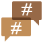 Hashtag Symbol 64x64