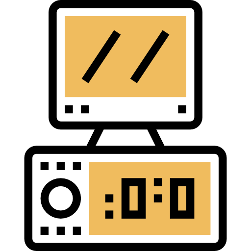 Desktop computer icon