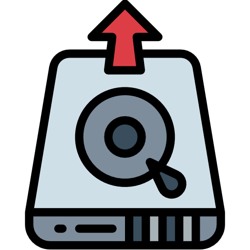 Hard disk icon