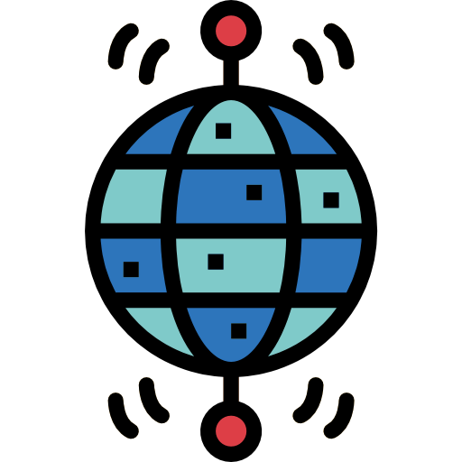 Global network icon