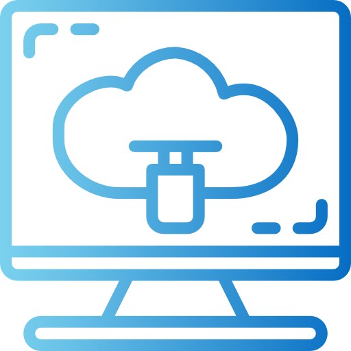 Cloud computing ícono