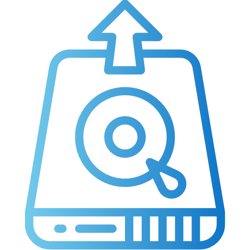Hard disk icon
