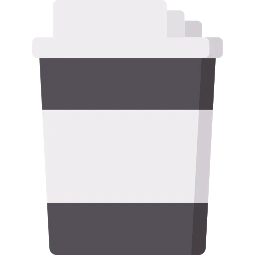 Trash bin icon