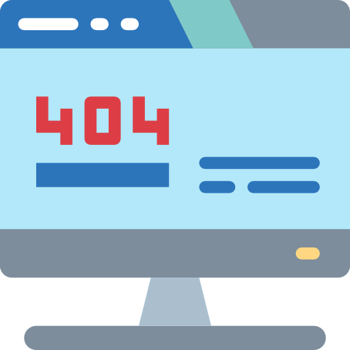 Error 404 icon
