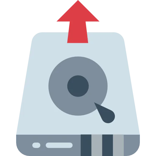 Hard disk icon