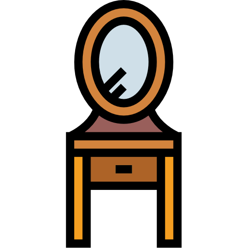 Dressing table icon