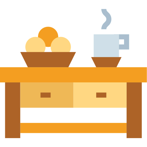 Coffee table icon