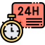 24 часа иконка 64x64