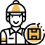 Delivery man icon 64x64