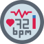 Heart rate icon 64x64