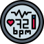 Heart rate icon 64x64