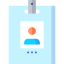 Id card ícono 64x64