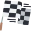 Racing flag Symbol 64x64