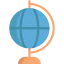 Earth globe icon 64x64