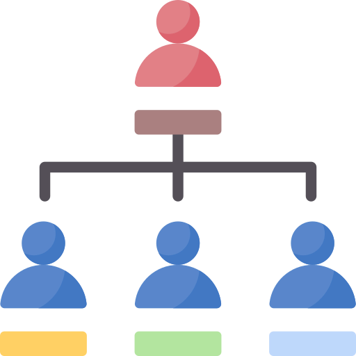 Organization chart icon