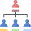 Organization chart Symbol 64x64