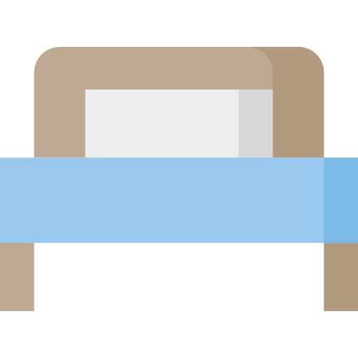 Single bed icon