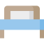Single bed アイコン 64x64