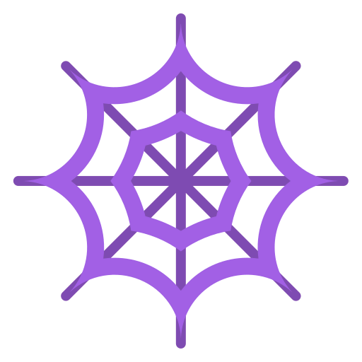 Spider web icon