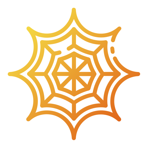 Spider web icon