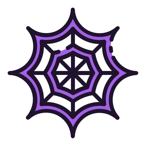 Spider web icon