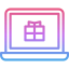 Shopping online icon 64x64
