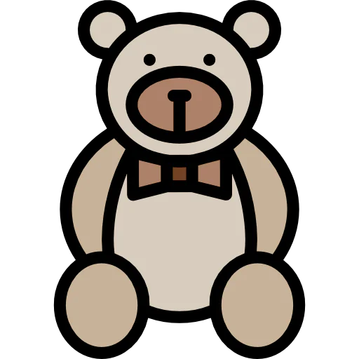 Teddy bear icon
