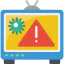 Virus warning Ikona 64x64